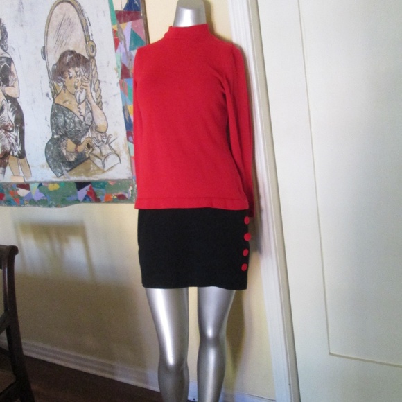 Frederick's of Hollywood Dresses & Skirts - Mod Red Black Mini dress Frederick's of Hollywood